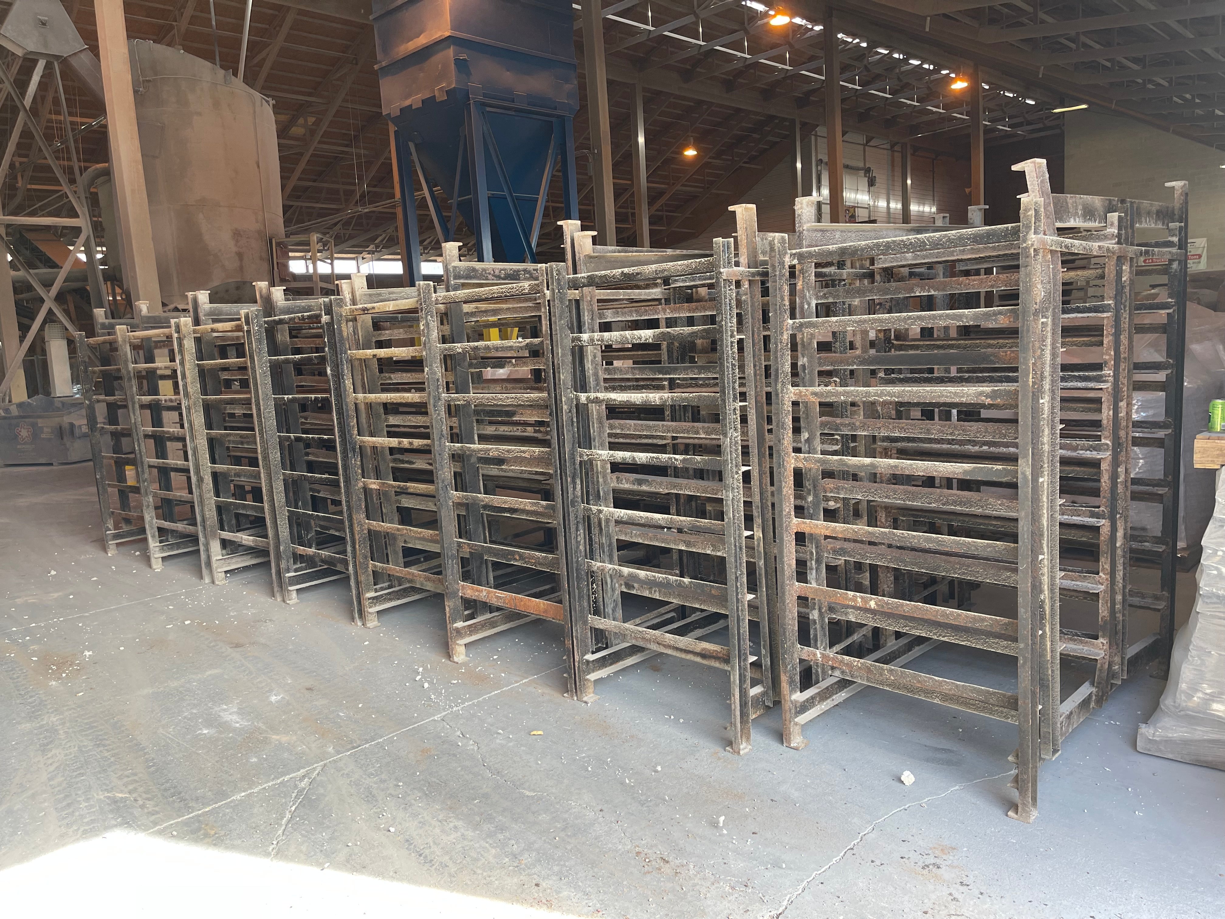 AJ Metalworks, Inc. - Construction concrete blanket storage racks