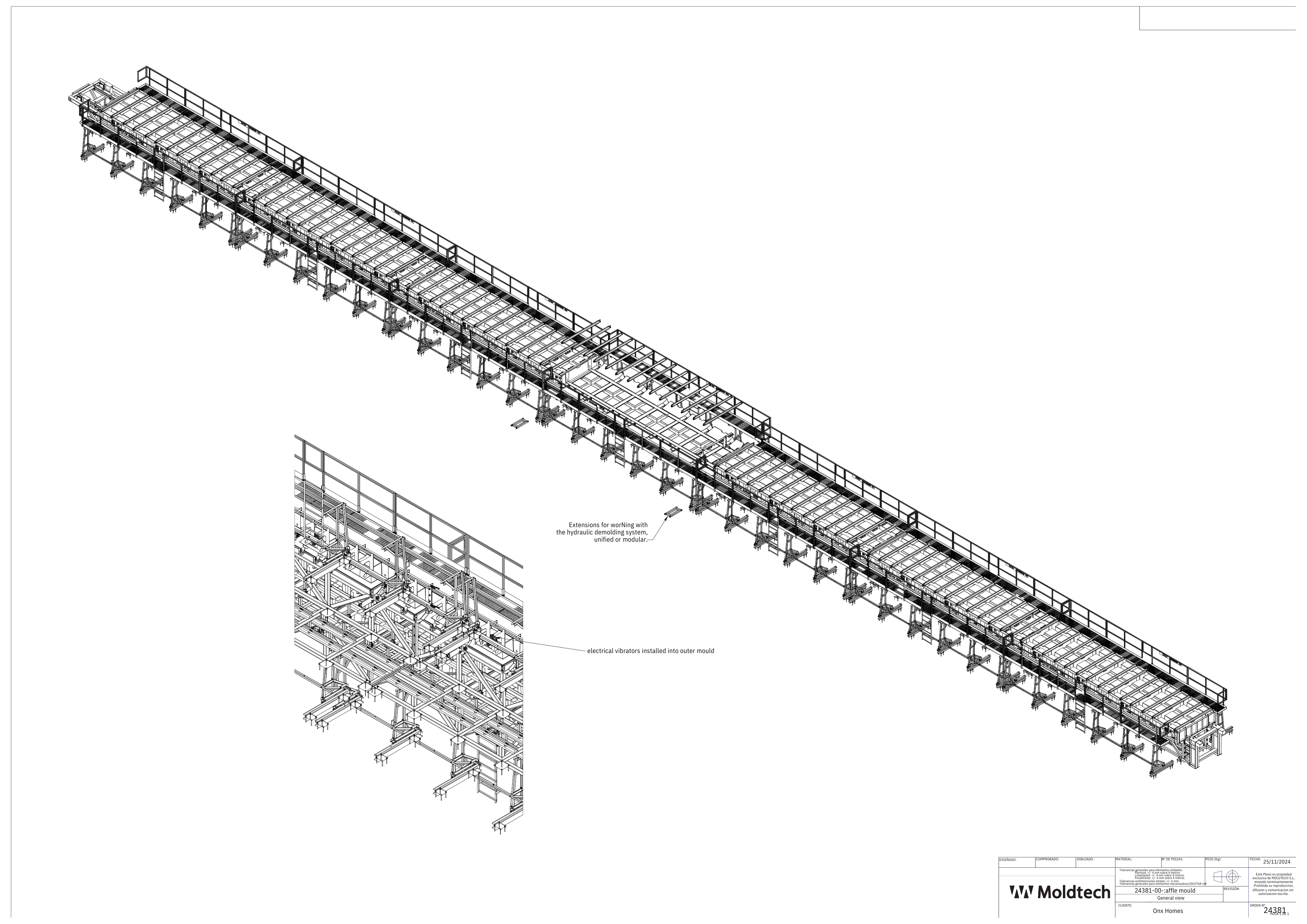 Waffle Foundation Mold