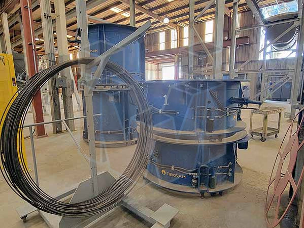 Teksam manhole machine