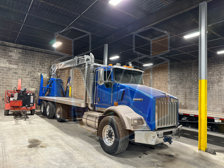 Kenworth T800 boom truck
