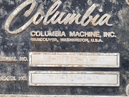 Columbia 81 cu ft mixer