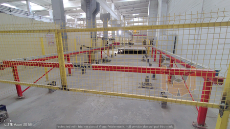 55 (8000 x 3600) pallets