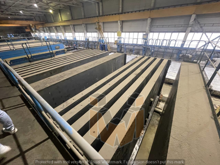 Elematic Precast battery moulds line