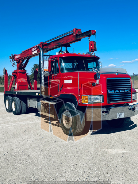 Mack boom truck