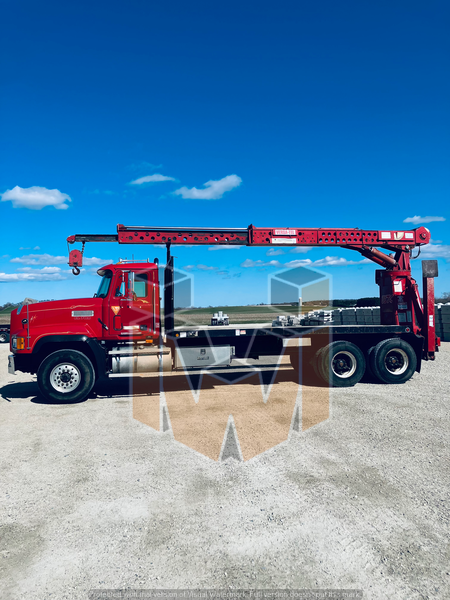 Mack boom truck