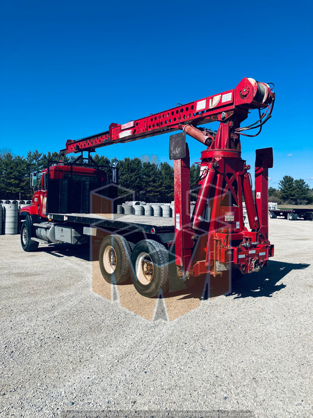 Mack boom truck