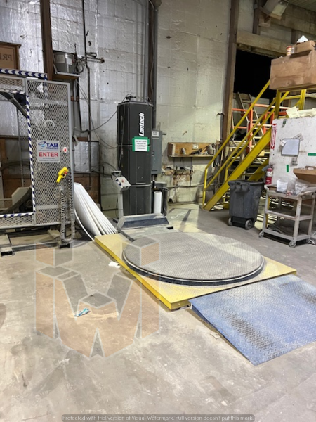 Lantech Wrapper with digital scale