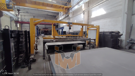 For producing precast walls (solid or multi-layer), slabs and other precast flat elements