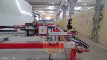 For producing precast walls (solid or multi-layer), slabs and other precast flat elements