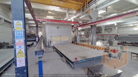 For producing precast walls (solid or multi-layer), slabs and other precast flat elements