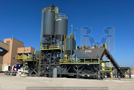 Erie Strayer MG-12CP Mobile Batch Plant