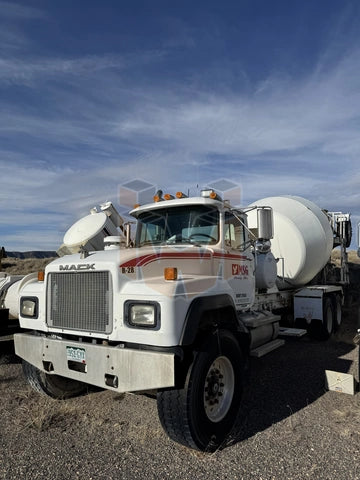 Mack ready mix truck