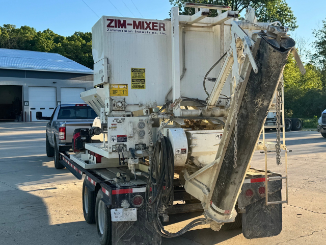 Zimmerman Mobile Concrete Mixer