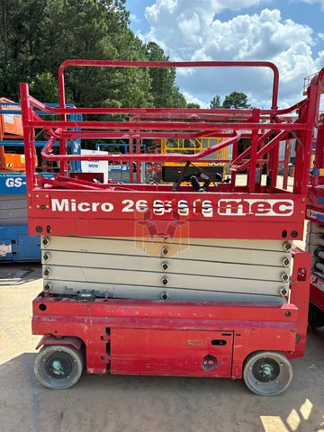 MEC Scissor Lift 24-26' Electric 68" Length