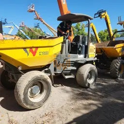 Wacker Neuson DW60 Site Dumper 6 Ton Cap