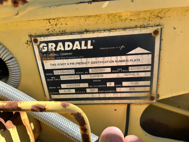 Gradall Wheeled Excavator