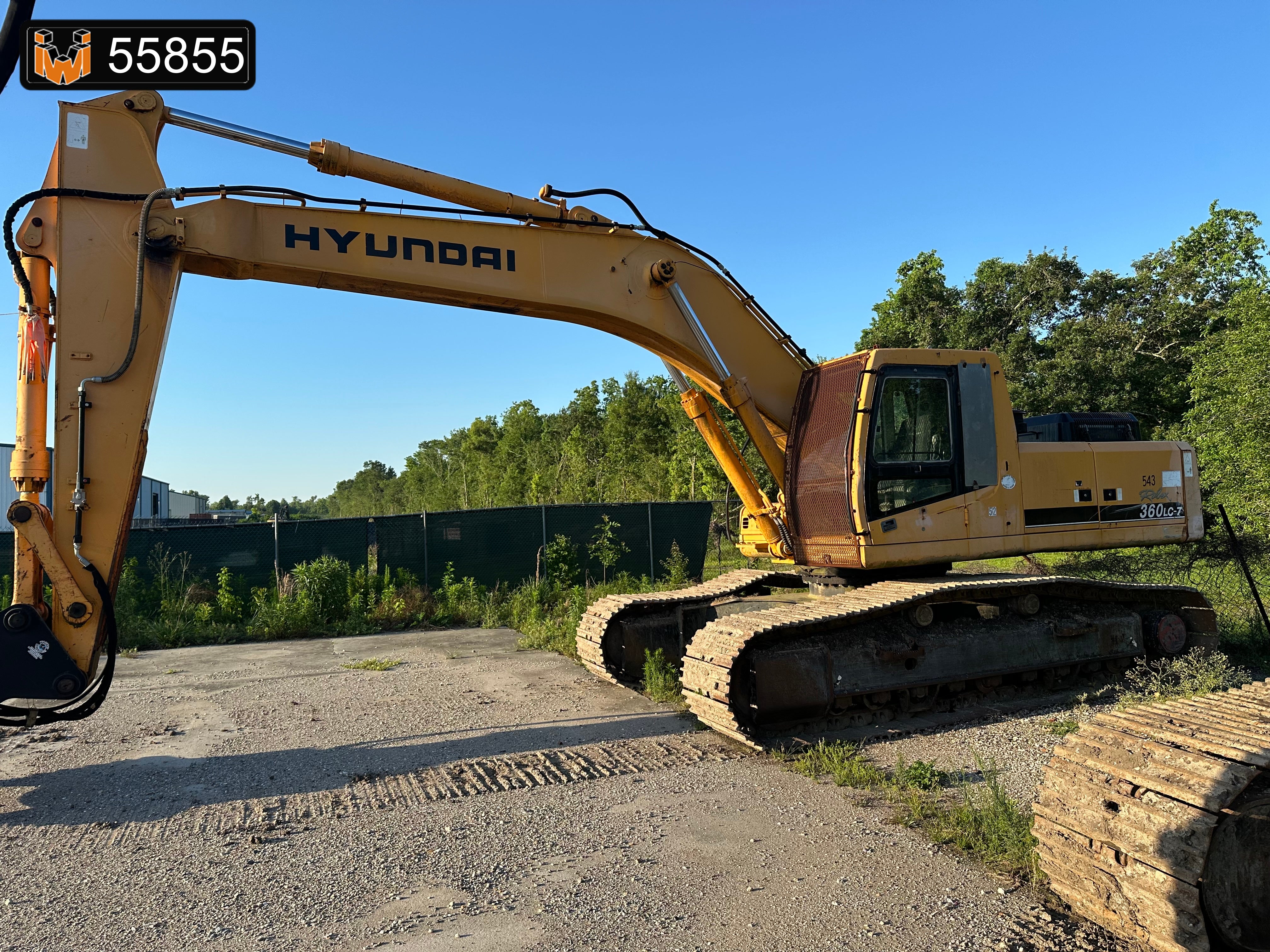 Hyundai Robex 360 LC-7 crawler excavator