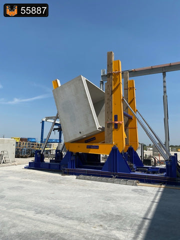 Moldtech Turning Machine: 50 ton capacity