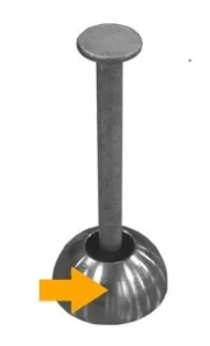 BB-MAG02 Magnet 2T used for secure magnetic fastening of spherical anchors in concrete casting molds