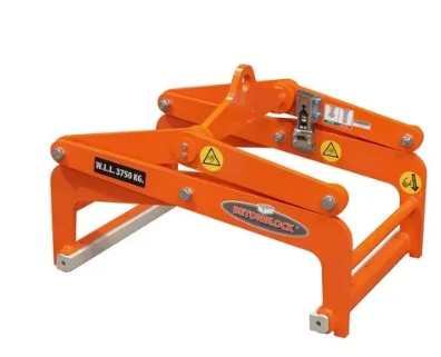BB-CL80 concrete block clamp for lifting 24-inch and 30-inch concrete blocks, heavy-duty 8,250 lb capacity clamp.