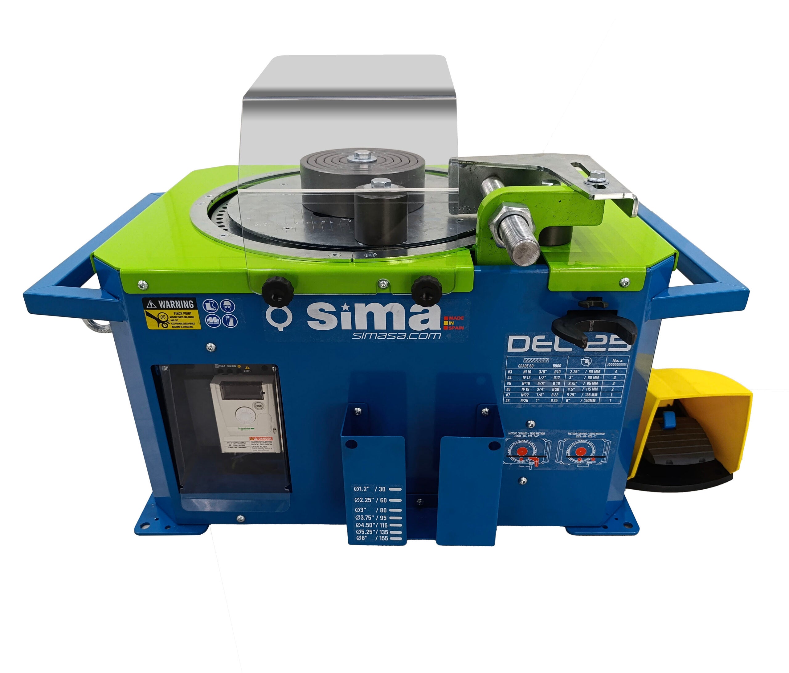 Sima - Portable Rebar Bender DEL 25