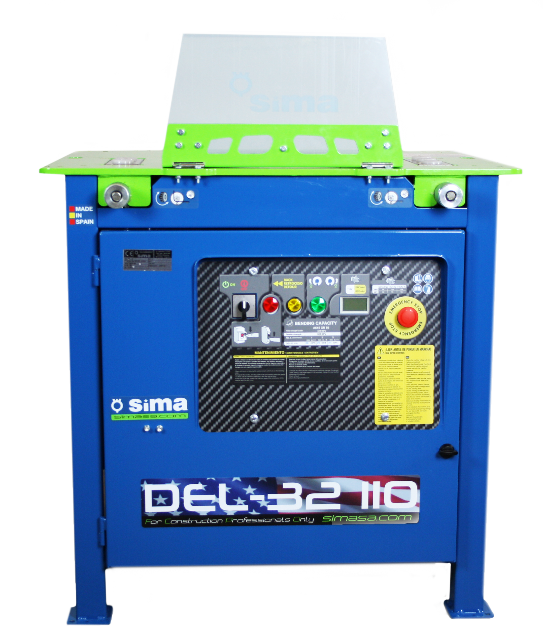 DEL 32 110 Rebar Bender