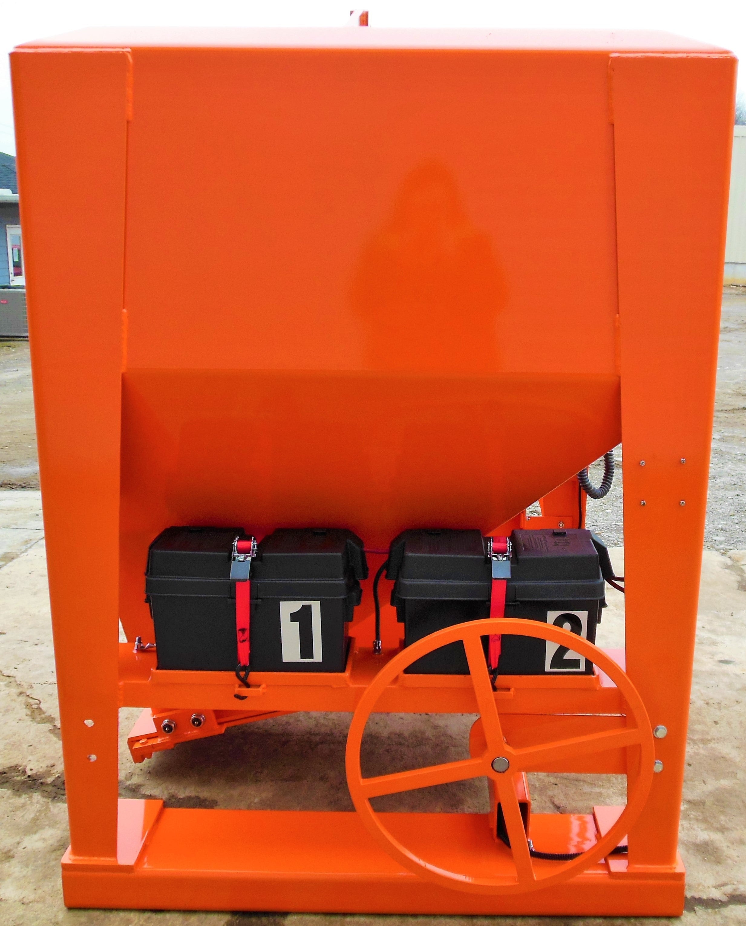 Wireless Hydraulic Control System for Concrete Pouring Buckets