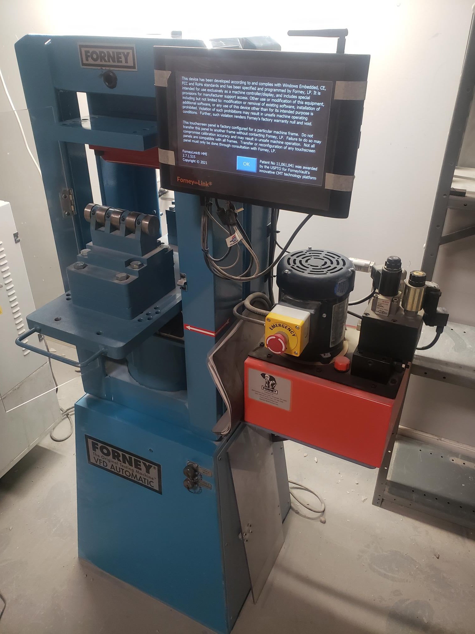 Forney F-325-VFD-MP-FRC compression tester