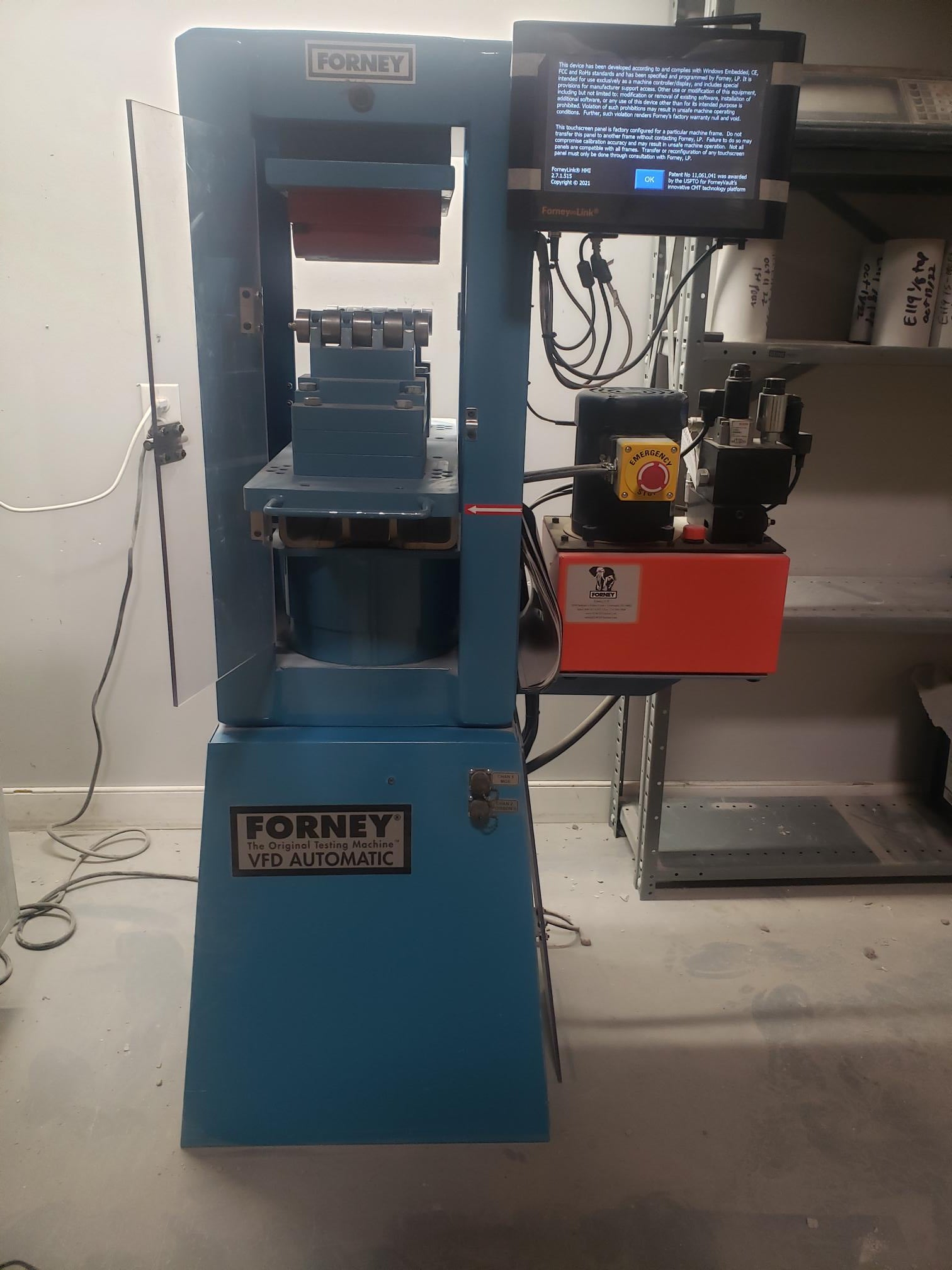 Forney F-325-VFD-MP-FRC compression tester