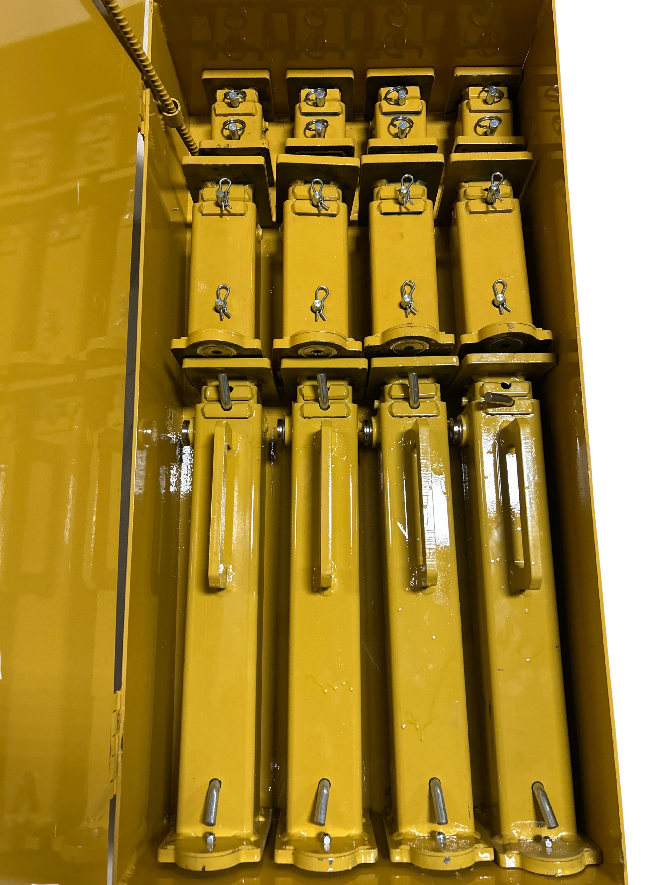 Heavy Duty Magnetic Jack Stand set w/ storage box