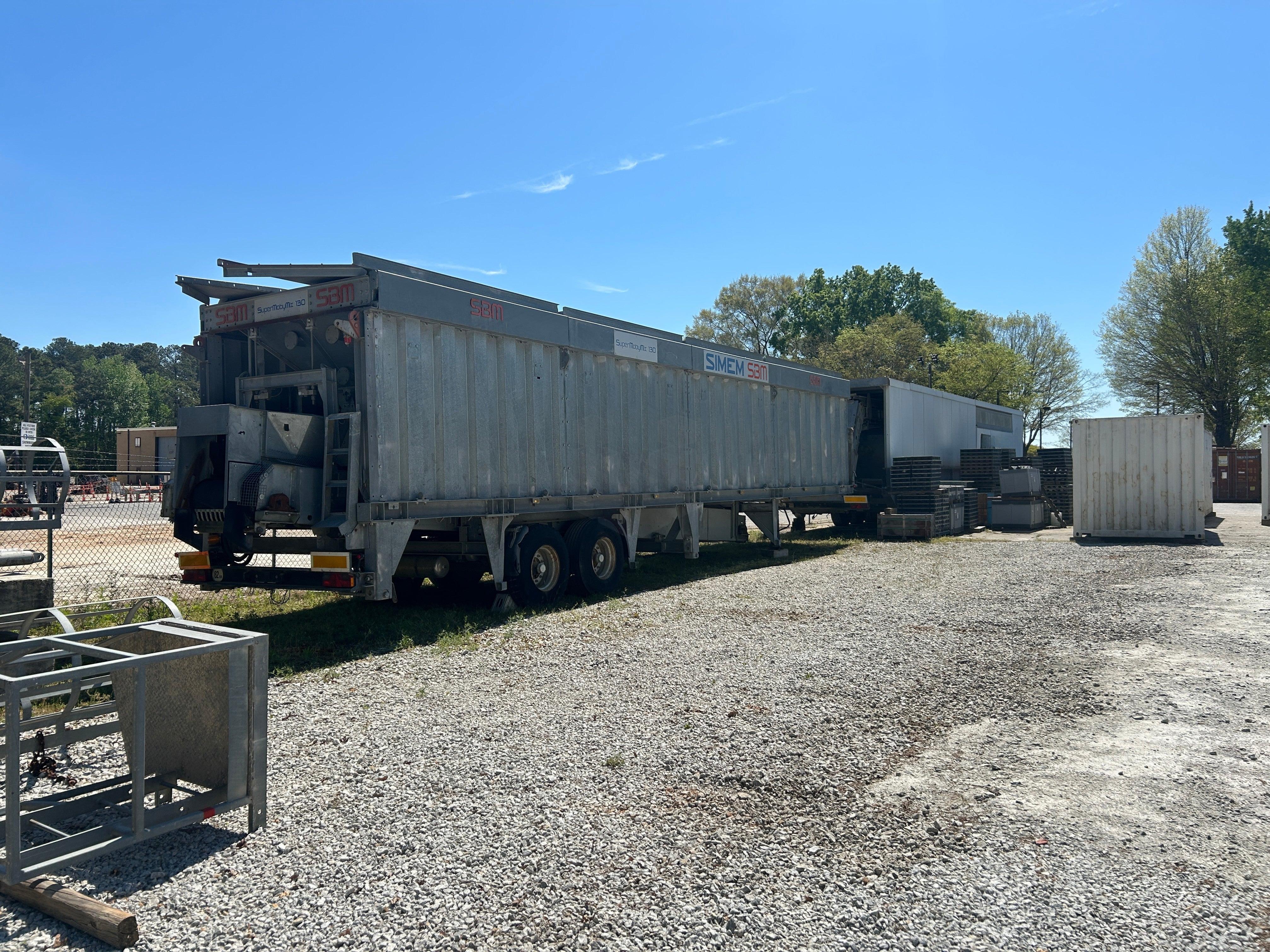 SBM Super Moby Mix 130 Mobile Batch Plant