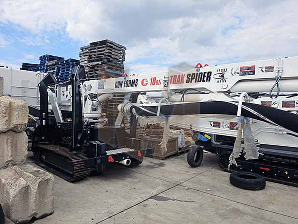 Boom Makina hydraulic concrete distributor