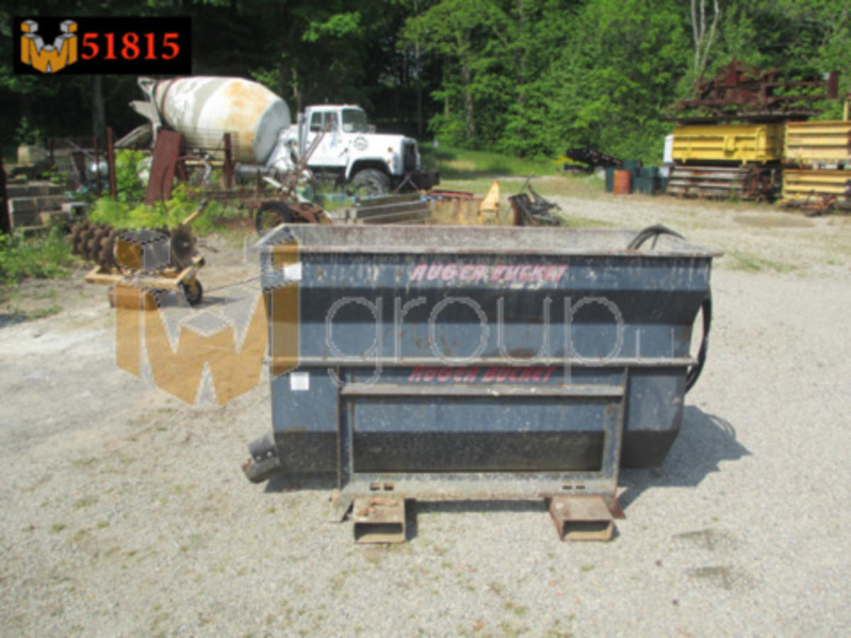 Concrete Auger Bucket