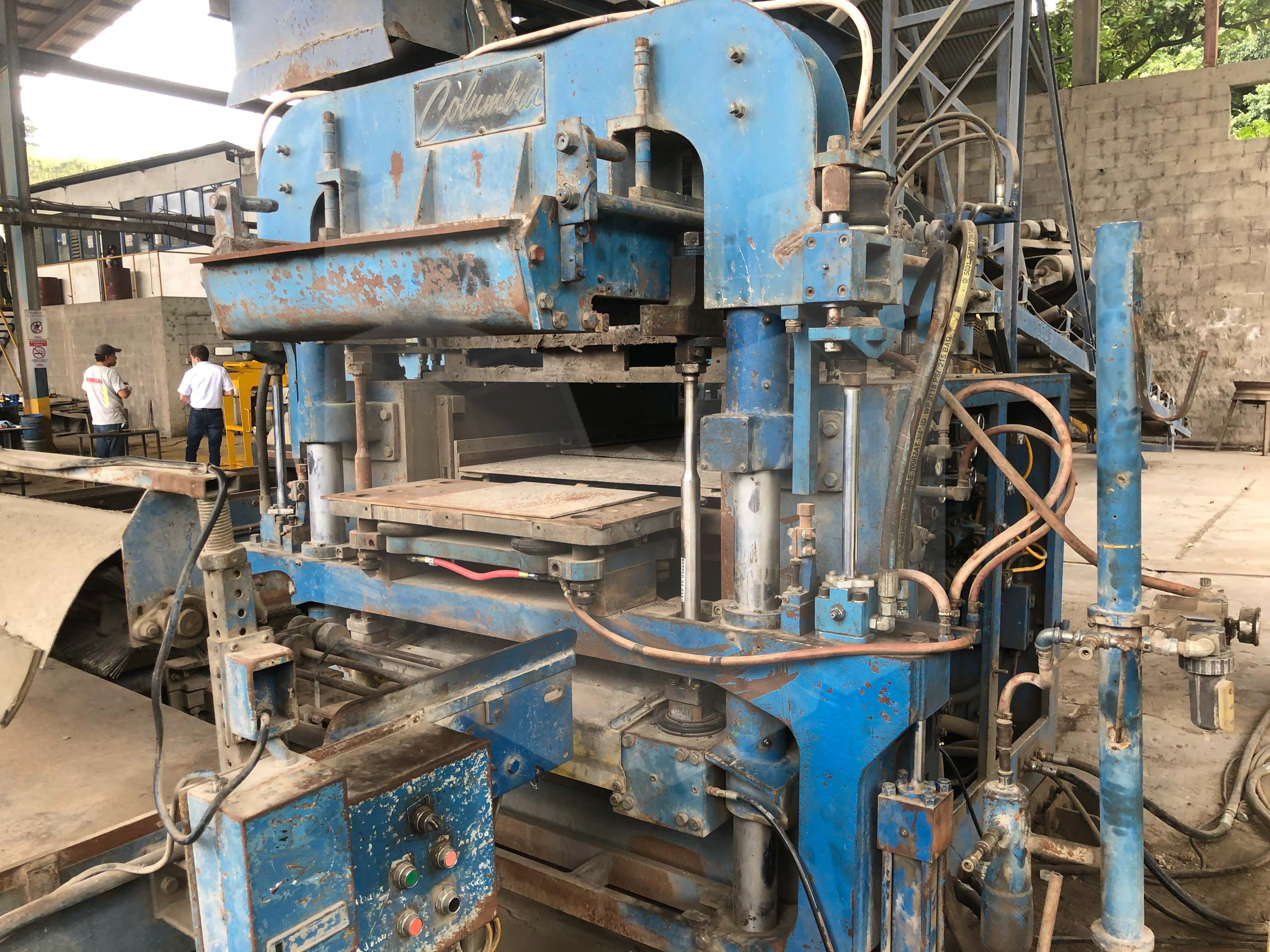 Columbia 1600 block machine