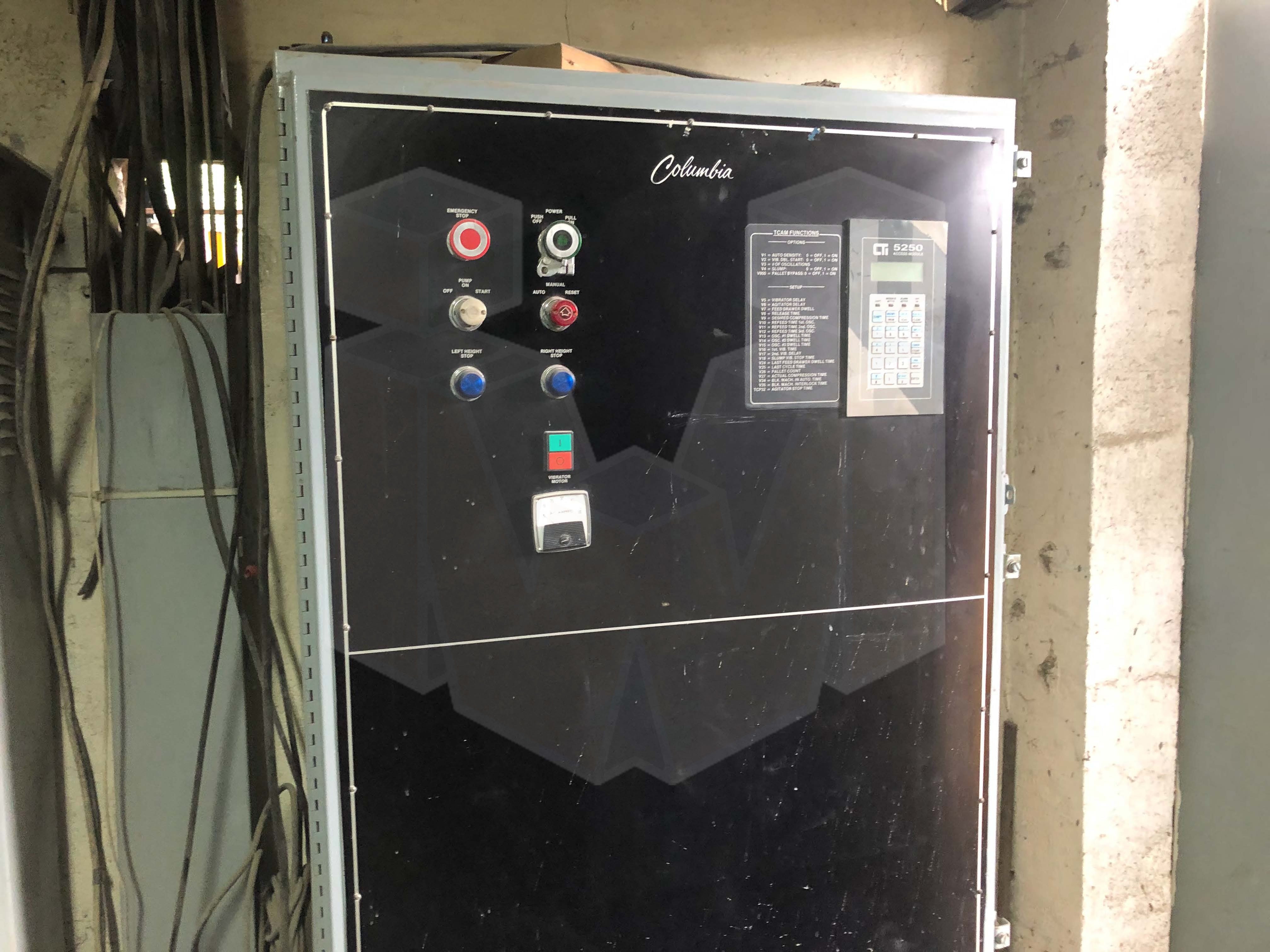 Columbia 1600 block machine