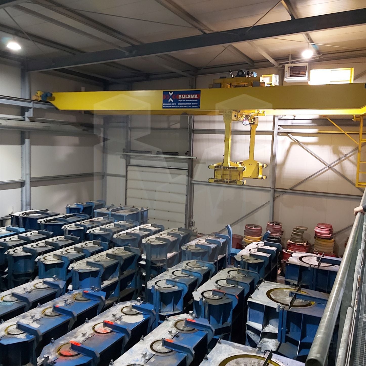 Pipe plant: Complete automated, wet cast