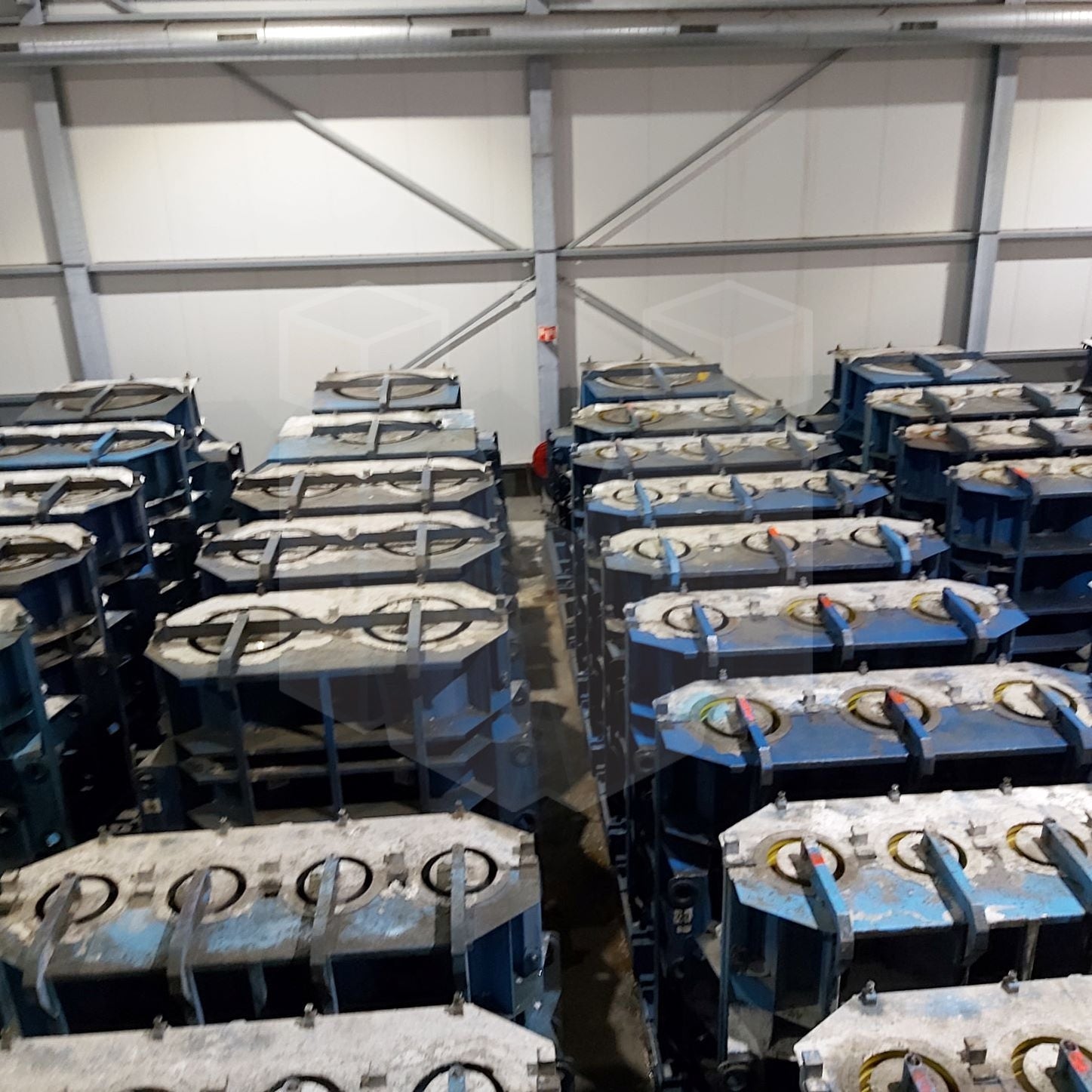 Pipe plant: Complete automated, wet cast