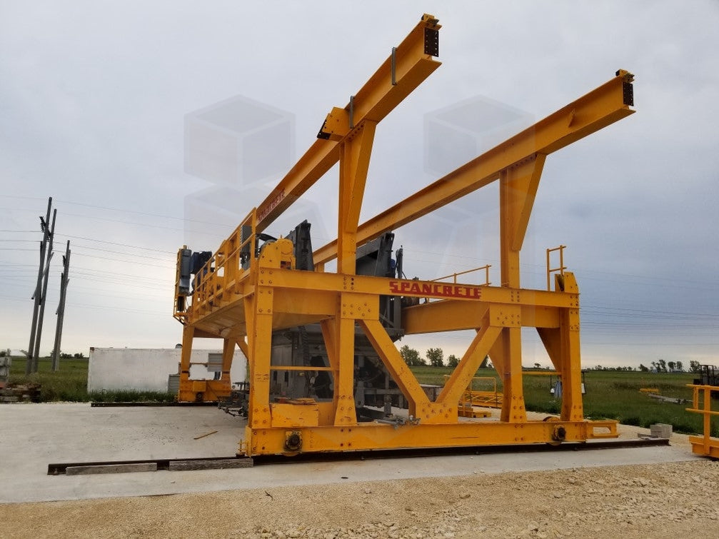 Spancrete Hollowcore & Wall Panel Slip Form Machine