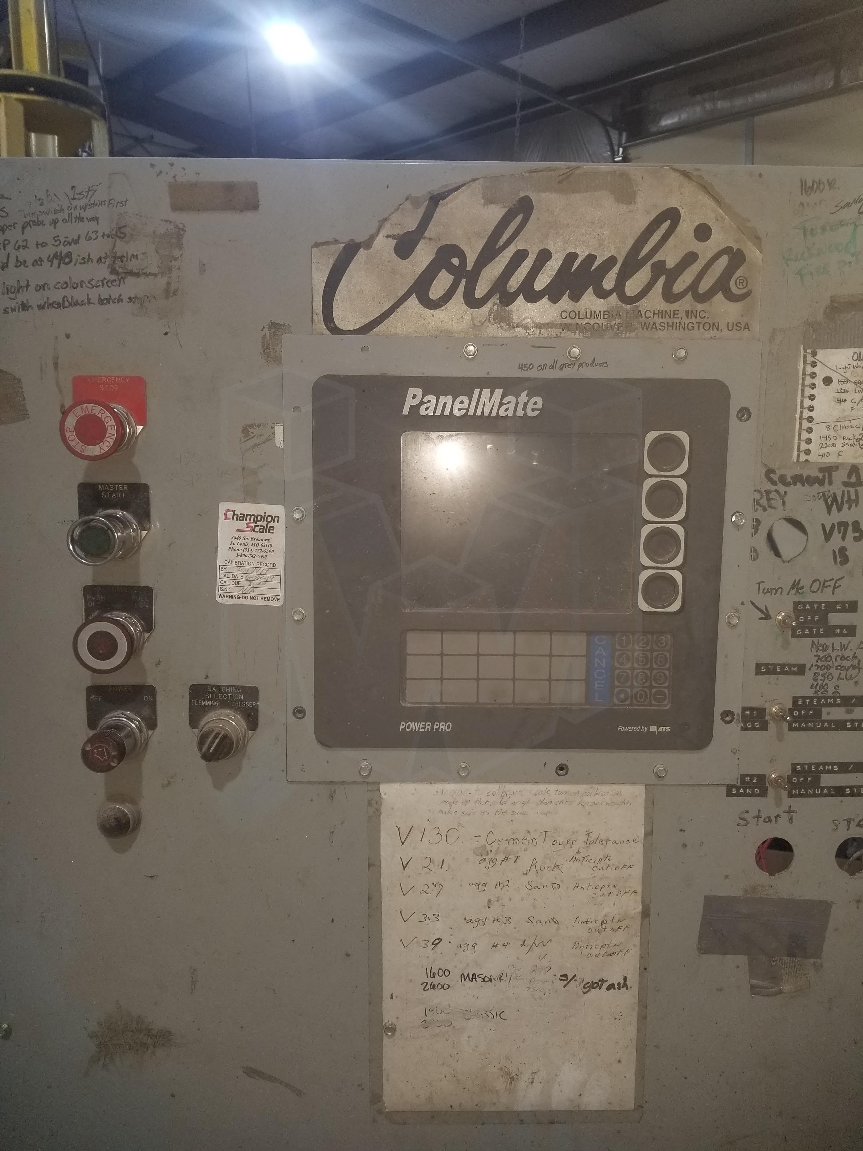 Columbia Mix Mizer panel