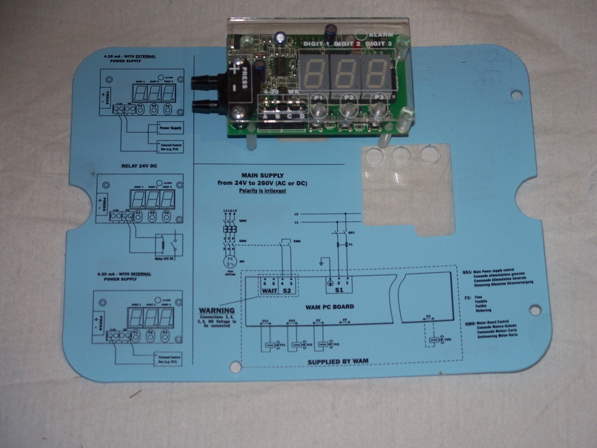 Pressure Differential Card Kit 13.02.013.0/A