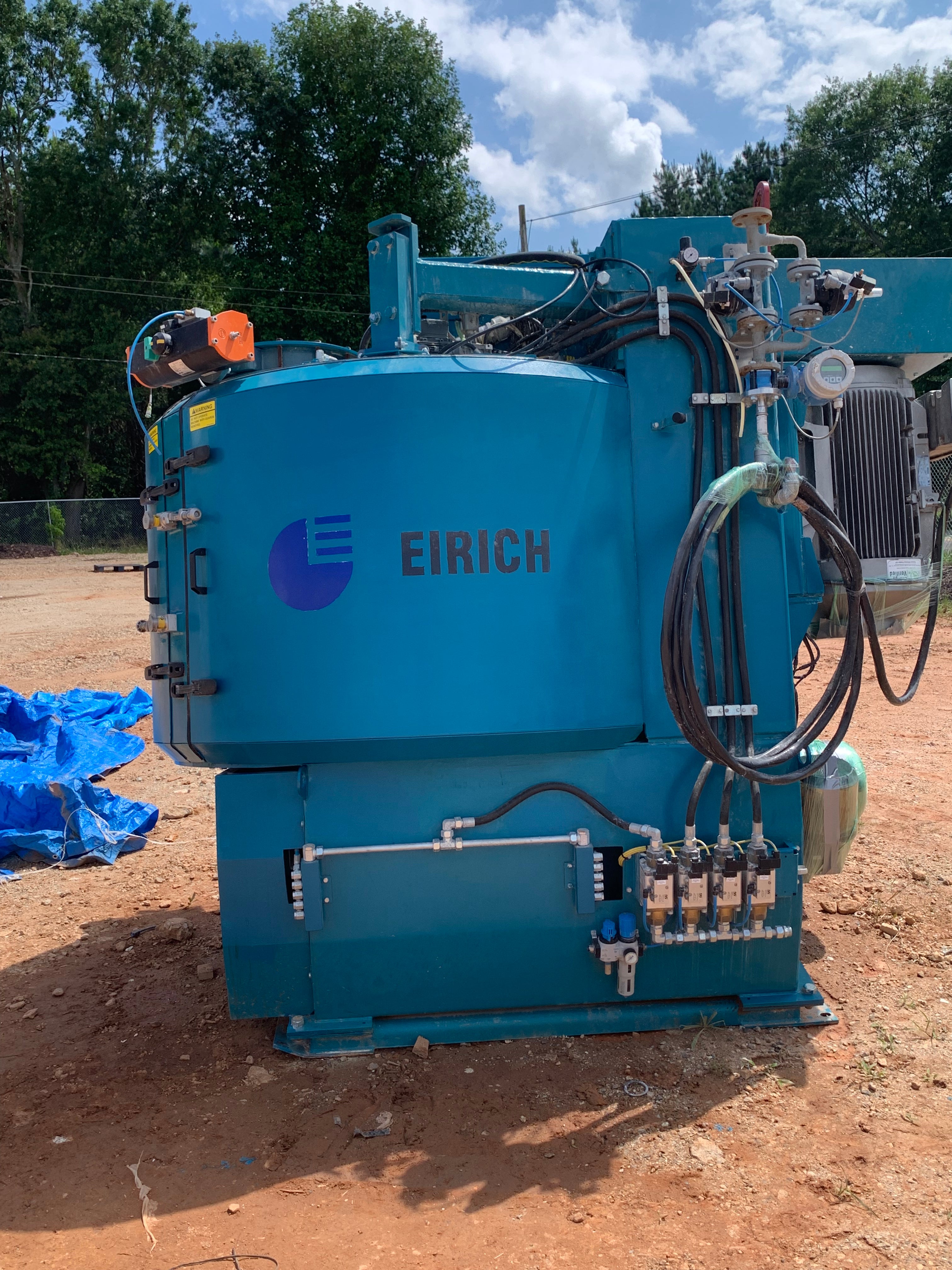 Eirich pan mixer