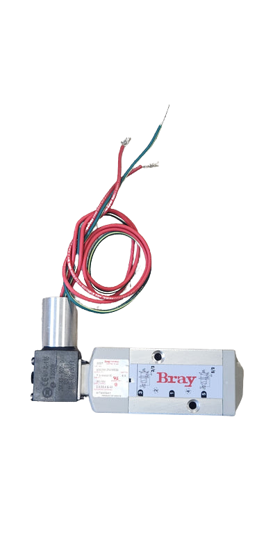 Bray - Namur Mount Solenoid Valve - 120V single coil