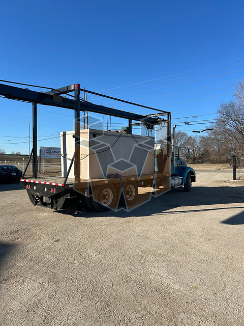 Kenworth truck with monorail