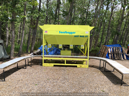 Sandbagger sandbag filling system