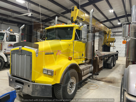 Kenworth T800 boom truck