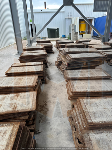 3,000 (18 1/2 x 37) pallets