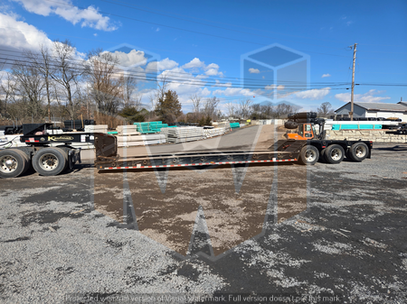 Kaufman 55 ton detachable gooseneck trailer