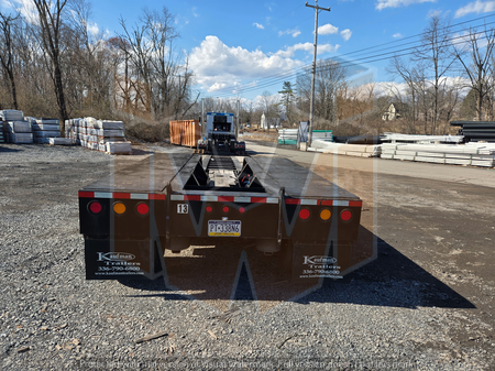 Kaufman 55 ton detachable gooseneck trailer