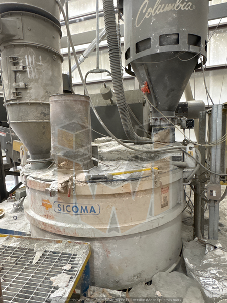 Sicoma 1125L pan mixer