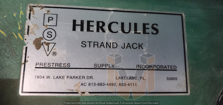 Hercules Stressing Machine